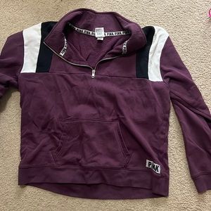 Maroon Victoria Secret Zip Up